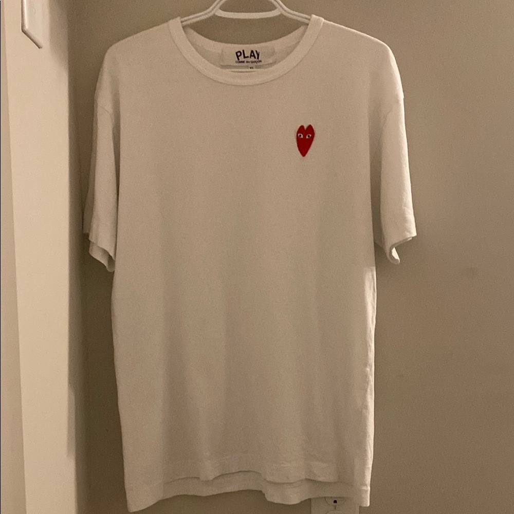 Comme des Garçons PLAY White T-Shirt